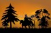 cowboy-horse-sunset-image